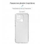 Чехол накладка TPU Armorstandart Air Series для Xiaomi Redmi 10C Camera cover Transparent (ARM61299)