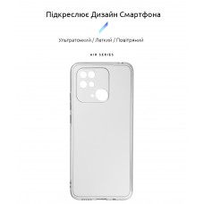 Чехол накладка TPU Armorstandart Air Series для Xiaomi Redmi 10C Camera cover Transparent (ARM61299) Чехол накладка TPU Armorstandart Air Series для Xiaomi Redmi 10C Camera cover Transparent (ARM61299)