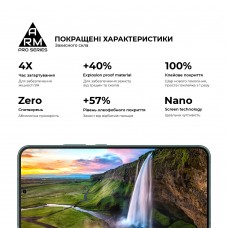 Защитное стекло Armorstandart Pro 3D для Samsung S22 5G (SM-S901) Black (ARM61323)