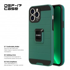 Чехол накладка TPU + PC Armorstandart DEF17 для Apple iPhone 13 Pro Max Military Green (ARM61343)
