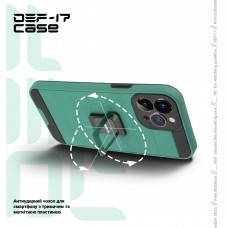 Чехол накладка TPU + PC Armorstandart DEF17 для Apple iPhone 13 Pro Max Military Green (ARM61343)