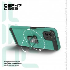 Чехол накладка TPU + PC Armorstandart DEF17 для Samsung A03 (A035) Military Green (ARM61351)