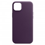 Чехол накладка ArmorStandart FLAKE Leather для Apple iPhone 13 Dark Cherry (ARM61370)