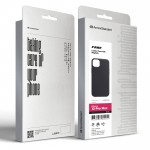 Чехол накладка ArmorStandart FAKE Leather для Apple iPhone 12 Pro Max Black (ARM61386)