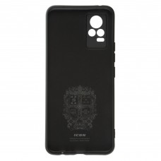 Чехол накладка ArmorStandart TPU ICON для Vivo V21e Camera cover Black (ARM61437)