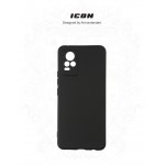 Чехол накладка ArmorStandart TPU ICON для Vivo V21e Camera cover Black (ARM61437)