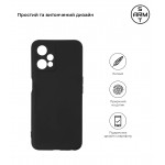 Чехол накладка TPU Armorstandart Matte Slim Fit для Realme 9 Pro Camera cover Black (ARM61483)