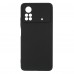 Чехол накладка TPU Armorstandart Matte Slim Fit для Xiaomi Poco X4 Pro 5G Camera cover Black (ARM61586)