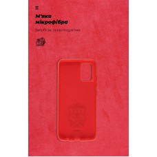 Чехол накладка TPU Armorstandart ICON для Samsung A02s (A025) Red (ARM61762)
