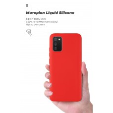 Чехол накладка TPU Armorstandart ICON для Samsung A02s (A025) Red (ARM61762)