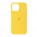 Чехол накладка TPU Armorstandart Silicone Case для Apple iPhone 13 Pro Yellow (ARM61793)