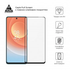 Защитное стекло ArmorStandart Full Glue для Tecno Camon 19 Neo (CH6i) Black (ARM62087)