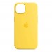 Чехол накладка TPU Armorstandart Silicone Case для Apple iPhone 13 mini Lemon Zest (ARM62140)