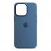 Чехол накладка TPU Armorstandart Silicone Case для Apple iPhone 13 Pro Max Blue Fog (ARM62148)