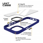 Чехол накладка TPU + PC Armorstandart Unit для Apple iPhone 13 Pro Max Deep Navy (ARM62495) Чехол накладка TPU + PC Armorstandart Unit для Apple iPhone 13 Pro Max Deep Navy (ARM62495)