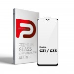 Защитное стекло ArmorStandart Full Glue для Realme C31 / C35 Black (ARM62692)