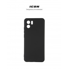 Чехол накладка ArmorStandart TPU ICON для Xiaomi Redmi A1 Camera cover Black (ARM62838)