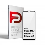 Защитное стекло ArmorStandart Full Glue для Xiaomi Poco M5 / Redmi 11 Prime 4G Black (ARM62957)