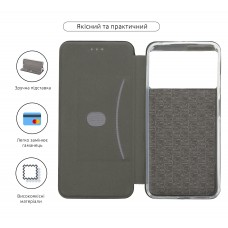 Чехол книжка PU Armorstandart G-Case для Xiaomi Poco M5 Black (ARM62965)