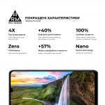 Защитное стекло ArmorStandart Pro для ZTE Blade A72 4G / A72s Black (ARM63118)