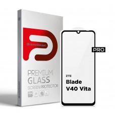 Защитное стекло ArmorStandart Pro для ZTE Blade V40 Vita Black (ARM63120)