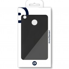 Чехол накладка TPU Armorstandart Matte Slim Fit для Tecno POP 3 (BB2) Camera cover Black (ARM63189)