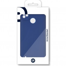 Чехол накладка TPU Armorstandart Matte Slim Fit для Tecno POP 5 Camera cover Blue (ARM63190)