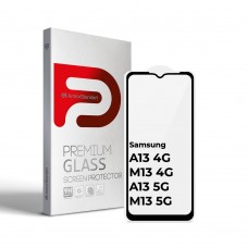 Защитное стекло ArmorStandart Full Glue для Samsung A13 4G M13 4G A13 5G M13 5G Black (ARM63211)