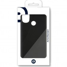 Чехол накладка TPU Armorstandart Matte Slim Fit для Motorola E20 Black (ARM63374)