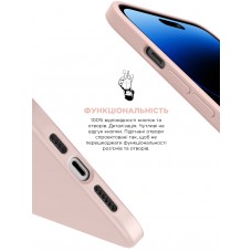 Чехол накладка TPU Armorstandart ICON2 для Apple iPhone 14 Pro Chalk Pink (ARM63600)