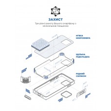 Чехол накладка TPU Armorstandart ICON2 для Apple iPhone 14 Pro Stromblue (ARM63603)