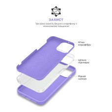 Чехол накладка TPU Armorstandart ICON2 для Apple iPhone 14 Pro Max Lilac (ARM63614)
