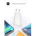 Сетевое зарядное устройство ArmorStandart AR-TA800W 1Type-C PD 25W 3A white + кабель Type-C-Type-C (ARM63804)