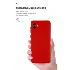 Чехол накладка ArmorStandart TPU ICON для Samsung A04 (A045) Camera cover Red (ARM63907)