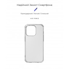 Чехол накладка TPU Armorstandart Air Force для Apple iPhone 14 Pro Transparent (ARM64024)