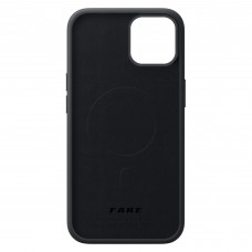 Чехол накладка PU Armorstandart FLAKE Leather для Apple iPhone 14 Black (ARM64391)