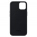 Чехол накладка PU Armorstandart FLAKE Leather для Apple iPhone 14 Black (ARM64391)