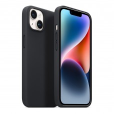 Чехол накладка PU Armorstandart FLAKE Leather для Apple iPhone 14 Black (ARM64391)