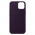 Чехол накладка PU Armorstandart FLAKE Leather для Apple iPhone 14 Dark Cherry (ARM64392)