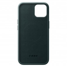 Чехол накладка PU Armorstandart FLAKE Leather для Apple iPhone 14 Shirt Green (ARM64393)