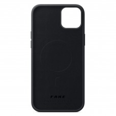 Чехол накладка PU Armorstandart FLAKE Leather для Apple iPhone 14 Plus Black (ARM64394)