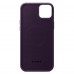 Чехол накладка PU Armorstandart FLAKE Leather для Apple iPhone 14 Plus Dark Cherry (ARM64395)