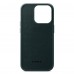 Чехол накладка PU Armorstandart FLAKE Leather для Apple iPhone 14 Pro Shirt Green (ARM64399)