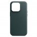 Чехол накладка PU Armorstandart FLAKE Leather для Apple iPhone 14 Pro Shirt Green (ARM64399)