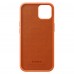 Чехол накладка PU Armorstandart FLAKE Leather для Apple iPhone 14 Golden Brown (ARM64457)