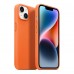 Чехол накладка PU Armorstandart FLAKE Leather для Apple iPhone 14 Golden Brown (ARM64457)