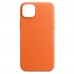 Чехол накладка PU Armorstandart FLAKE Leather для Apple iPhone 14 Plus Golden Brown (ARM64459)