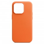 Чехол накладка PU Armorstandart FLAKE Leather для Apple iPhone 14 Pro Golden Brown (ARM64461)