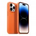 Чехол накладка PU Armorstandart FLAKE Leather для Apple iPhone 14 Pro Golden Brown (ARM64461)
