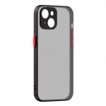 Чехол накладка PC Armorstandart Frosted Matte для Apple iPhone 14 Plus Black (ARM64474)